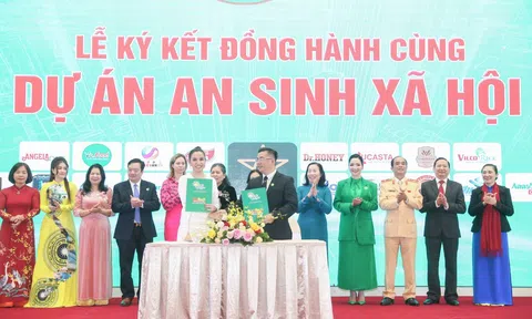 Thương hiệu mỹ phẩm Henta ký kết hợp tác cùng dự án An Sinh Xã Hội