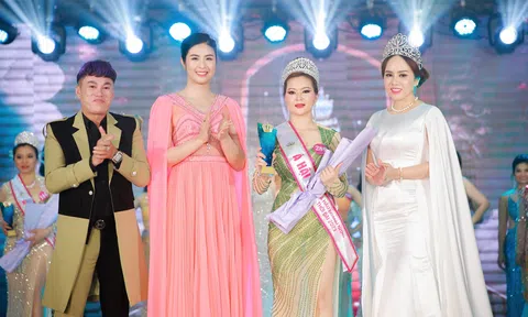 Doanh nhân Vương Thị Oanh chính thức được trao danh hiệu Á hậu 3 Hoa hậu Doanh nhân Thời đại 2023