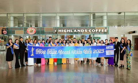 Đoàn thí sinh Hoa hậu Doanh nhân Biển 2023 chính thức đến TP. Tam Kỳ