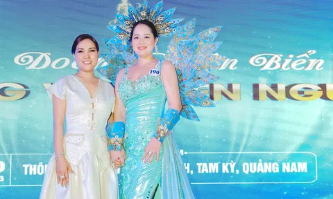 Doanh nhân Trương Thị Tú Anh đấu giá thành công trang phục dạ hội tại đêm Tài năng và Thiện nguyện