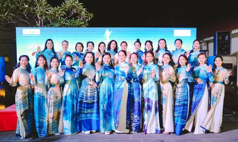 Ấn tượng với đêm thi Tài năng - Thiện nguyện Hoa hậu Doanh nhân Biển 2023