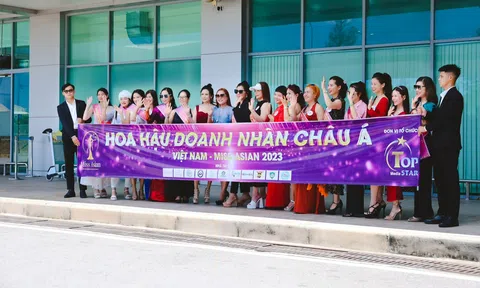 Dàn thí sinh Hoa hậu Doanh nhân Châu Á Việt Nam 2023 rạng rỡ ngày đầu nhập cuộc