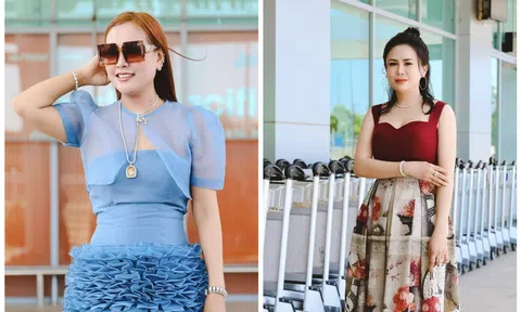 Chủ tịch Đặng Gia Bena cùng Hoa hậu Lý Kim Ngân đón dàn thí sinh Hoa hậu Doanh nhân Châu Á Việt Nam 2023