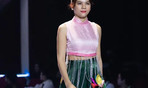 Á hậu Nguyễn Kim Thủy tạo ấn tượng tại sàn diễn Summer Season Fashion Show 2