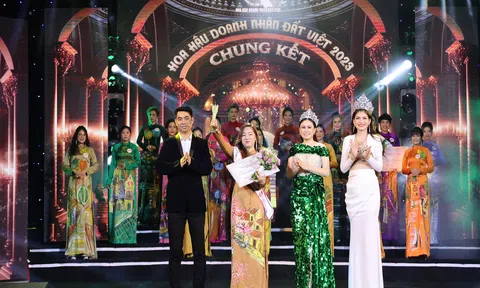 Nhan sắc “Người đẹp trí tuệ” Hoa hậu Doanh nhân đất Việt 2023