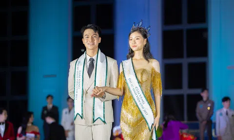 Sinh viên Hoàng Đức Anh và Nguyễn Thị Phương Thảo xuất sắc đạt giải quán quân “Đại sứ Sinh viên UTH 2023”