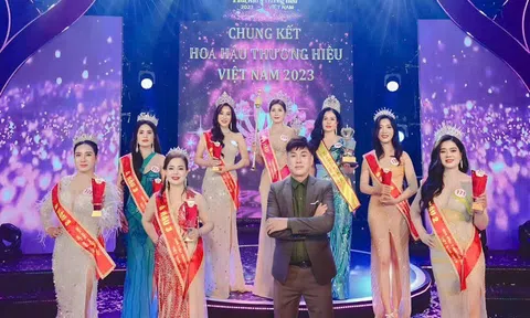Ngắm nhìn BST dạ hội ấn tượng của NTK Tommy Nguyễn tại chung kết Hoa hậu Thương hiệu Việt Nam 2023