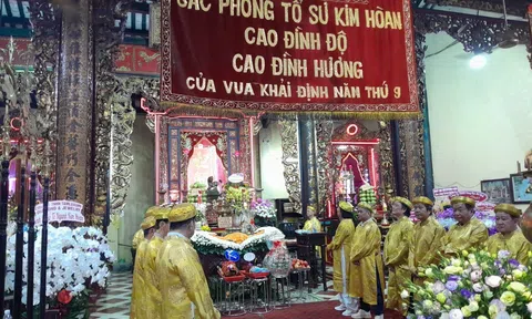 Ban trị sự Lệ Châu Hội Quán tổ chức lễ giỗ kỷ niệm 214 năm ngày húy kỵ ông tổ ngành kim hoàn