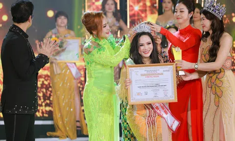 Doanh nhân Nguyễn Thị Triều trở thành Á hậu 2 Hoa hậu Doanh nhân Việt Nam 2024