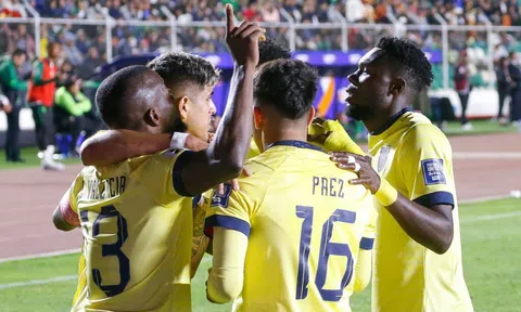 Kịch tính phút 90+7, Ecuador có chiến thắng đầy cảm xúc trước Bolivia