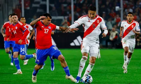 Chile thắng dễ Peru trên sân nhà tại vòng loại World Cup 2026
