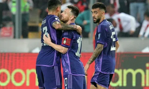 Messi lập cú đúp siêu đẳng, Argentina bay cao tại vòng loại World Cup 2026