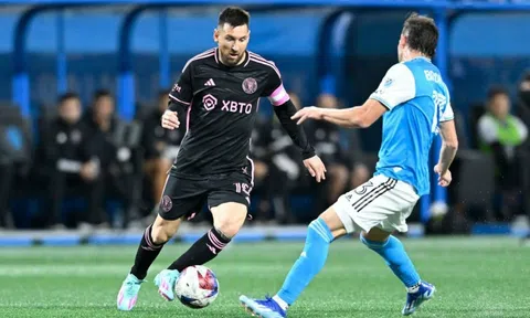 Messi bất lực, Inter Miami thua tâm phục trước Charlotte