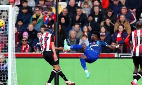 Tuyệt đỉnh thăng hoa, Brentford khiến West Ham phải 'ngậm trái đắng'