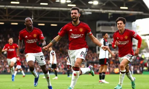 Bùng nổ phút 90+1, MU thắng nghẹt thở trước Fulham
