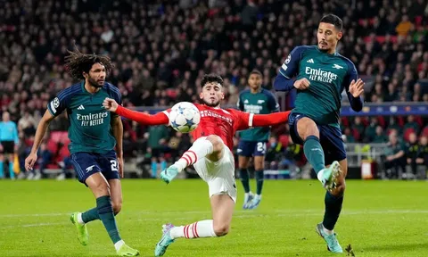 Arsenal mất điểm đáng tiếc tại UEFA Champions League 2023/24