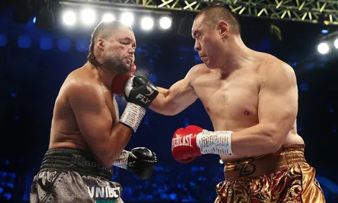 Ngôi sao quyền anh người Trung Quốc Zhilei Zhang gạ kèo Anthony Joshua