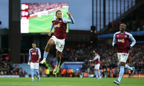 Không thể ngăn cản, Aston Villa áp sát ngôi đầu Ngoại hạng Anh 2023/24