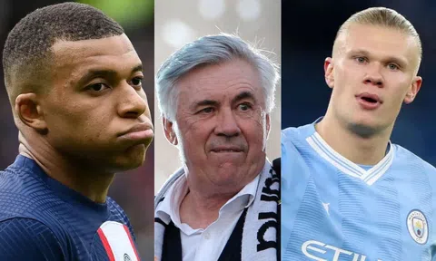 Haaland hay Mbappe? Ancelotti chỉ thẳng cầu thủ hay nhất thế giới