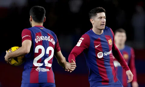 Tấn công áp đảo, Barca thắng lớn tại vòng 26 La Liga 2023/24