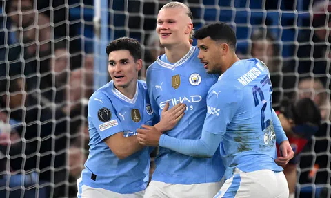 Haaland tỏa sáng, Man City hiên ngang tiến vào tứ kết Cúp C1 2023/24