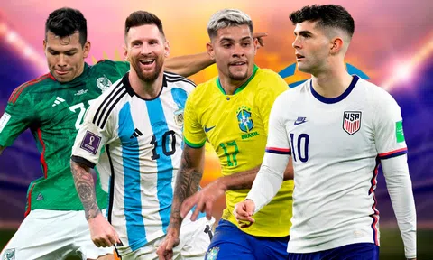 Danh sách 16 đội tham dự Copa America 2024: Argentina vào bảng khó