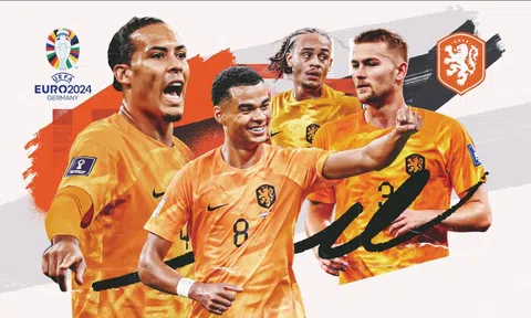 ĐT Hà Lan công bố danh sách dự EURO 2024: Thủ lĩnh Van Dijk