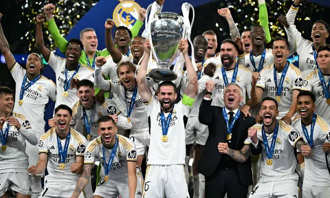 CHÍNH THỨC: Real Madrid vô địch Champions League 2023/24