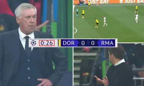 Chung kết Champions League hỗn loạn sau chưa đầy 30 giây