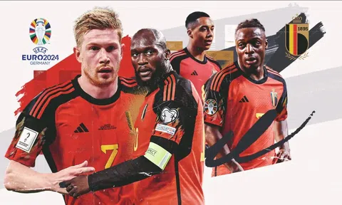Đội hình Bỉ mạnh nhất dự Euro 2024: Niềm hy vọng De Bruyne