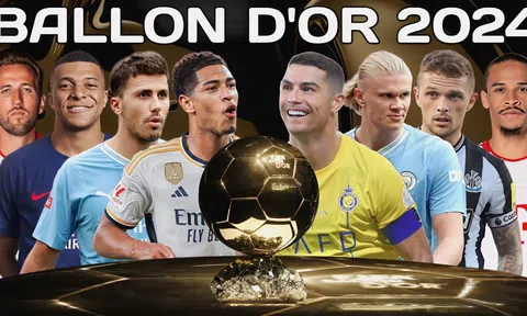 Ứng viên Quả bóng vàng 2024: Vinicius thất thế, top 1 xứng đáng!