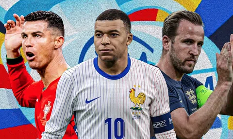 Ronaldo và Mbappe sẽ là ứng viên Vua phá lưới Euro 2024