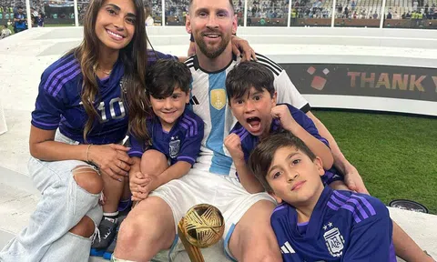 'Tam nam bất phú', Messi chốt đẻ thêm 1 bé gái