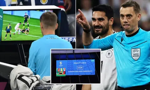 Trận mở màn Euro 2024 ra mắt tính năng VAR mới