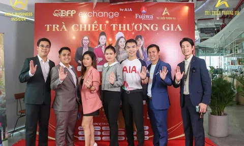 AIA exchange- Nhà tài trợ vàng Trà Chiều Thương Gia kỳ 6