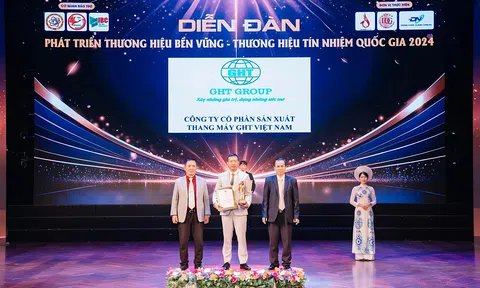 GHT - Tự hào nhận giải thưởng "Top 10 Thương hiệu Tín nhiệm Quốc gia 2024"