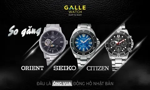 Đồng hồ Galle: Cầu nối giữa tinh thần Nhật và người yêu đồng hồ Việt
