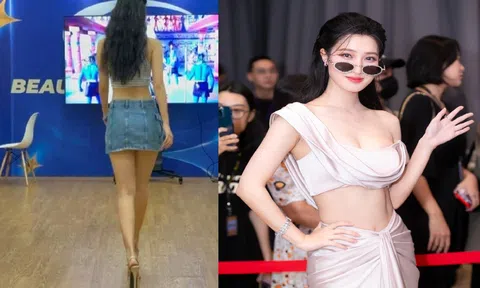 Sát ngày thi Hoa hậu Quốc tế 2023, trình catwalk của Phương Nhi hiện ra sao?