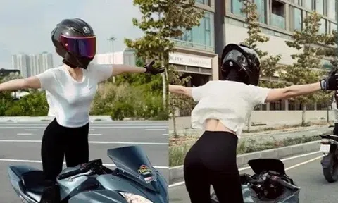 Xác minh clip nằm, quỳ và buông tay khi lái xe do Ngọc Trinh đăng tải