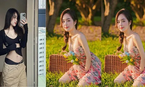 Hot girl Hà thành từng được báo Trung ca ngợi lại khiến fan trầm trồ khi vạch áo khoe vòng eo
