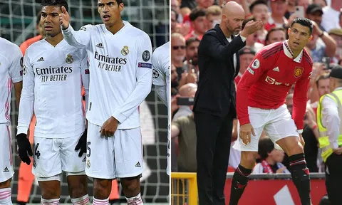 'Học theo' Ronaldo, cựu sao Real Madrid khiến HLV Ten Hag nổi giận vì đòi chia tay Manchester United