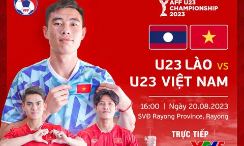 Xem bóng đá trực tuyến U23 Việt Nam vs U23 Lào ở đâu kênh nào? Trực tiếp bóng đá hôm nay VTV5 FULLHD