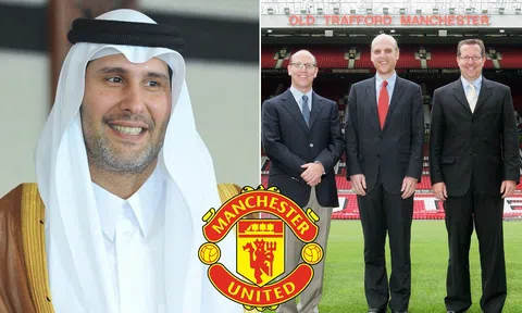 Báo chí Anh xác nhận tỷ phú Qatar Sheikh Jassim hoàn tất mua lại Manchester United từ nhà Glazers