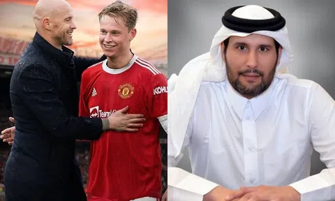 Chuyển nhượng MU 24/8: De Jong đồng ý đến Man UTD; HLV Ten Hag được tỷ phú Qatar trao đặc quyền mới?