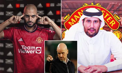 Chuyển nhượng MU 25/8: Amrabat chính thức đến Man UTD? Phanh phui bí mật Qatar mua Manchester United