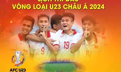 Lịch thi đấu U23 Việt Nam tại vòng loại U23 châu Á 2024: HLV Troussier không có đối thủ tại bảng C?