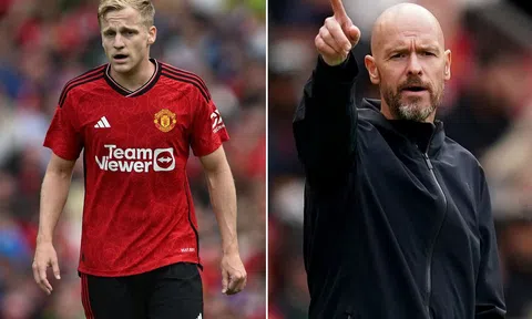 Man UTD ra quyết định phũ phàng: HLV Ten Hag dứt tình, ép Van De Beek rời MU bằng hành động phản cảm