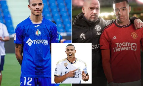 Kế hoạch đưa Greenwood trở lại của HLV Ten Hag phá sản: Sao trẻ MU rời Getafe gia nhập Real Madrid?