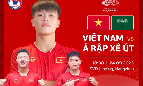 Dự đoán tỷ số Đội tuyển Việt Nam vs Saudi Arabia - 18h30 ngày 24/9 - Vòng bảng ASIAD 2023