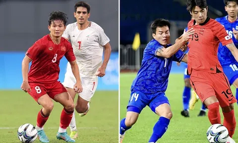 Bảng xếp hạng bóng đá nam ASIAD 2023 hôm nay: ĐT Việt Nam 'vỡ mộng', Thái Lan bị loại sớm?